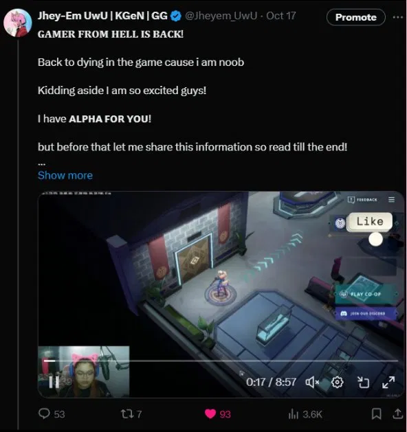 Eden Online Alpha post